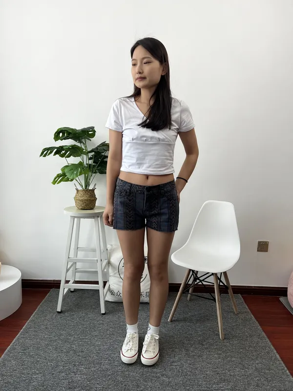 三禾摄影 No.036 休闲短裤 棉袜 - 三禾摄影